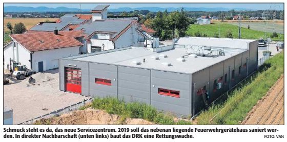 20180824 FFW Kandel Frisches Outfit für Feuerwehren Neues Servicezentrum Bild Servicezentrum